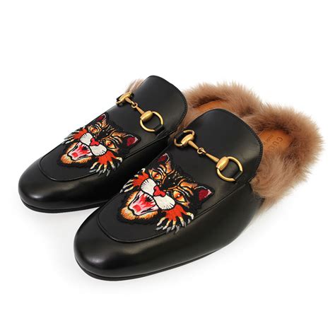 mules gucci tigre|gucci tiger print.